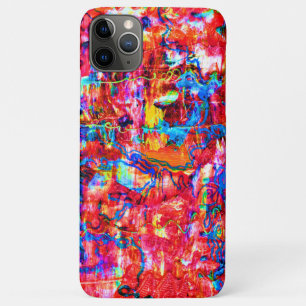 Cute colourful abstract waves painting Case-Mate iPhone case