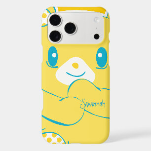 Cute Colourful Aqua Polka Dot Mustard Yellow BEAR
