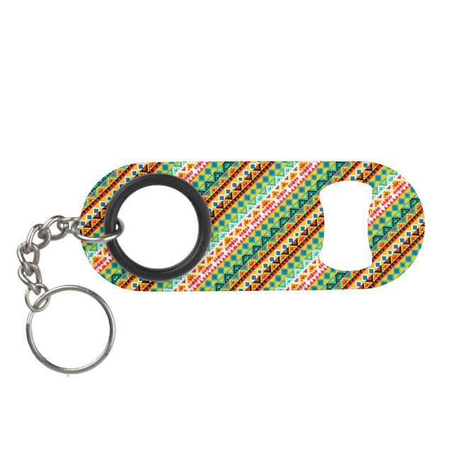 Cute colourful aztec patterns design (Back Horizontal)