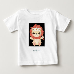 Cute Colourful Baby Lion T-Shirt