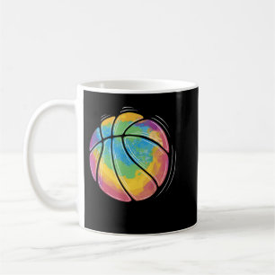 Cute Colourful Basketball Coach Team Tournament Pl Coffee Mug
