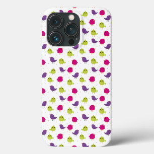 Cute colourful bird  iPhone 13 pro case