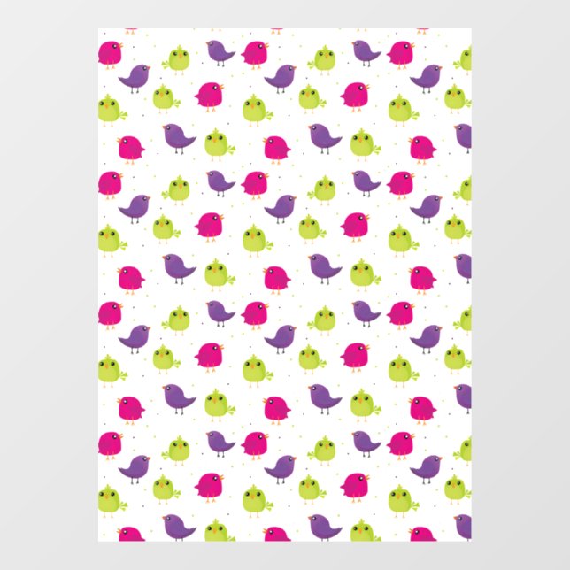 Cute colourful birds   (Sheet)