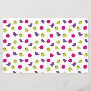 Cute colourful birds  