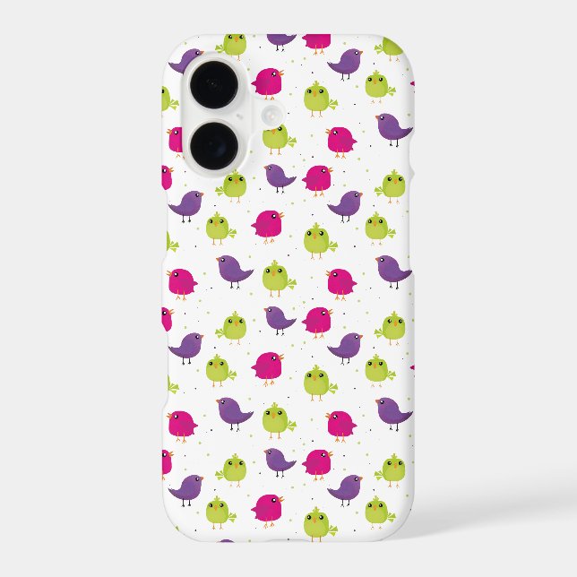 Cute colourful birds (Back)