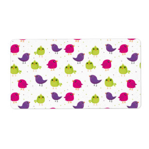 Cute colourful birds  