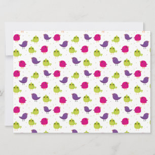 Cute colourful birds 