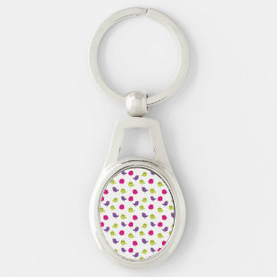 Cute colourful birds   key ring