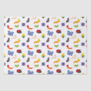 Cute colourful Bug Tissue Paper