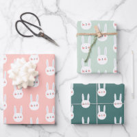 Cute Colourful Bunny White Rabbit Pastel Colour