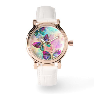 Cute Colourful Butterflies - Watch