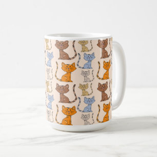 Cute Colourful Cats Mug