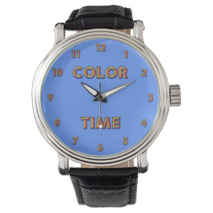 Cute & Colourful Colour Time Watch