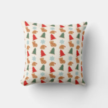 Cute Colourful Cookies Pattern Christmas