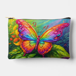 Cute Colourful Creative Butterfly Art Accessory Pouch