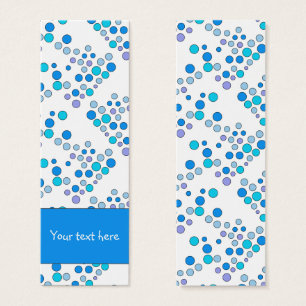 Cute colourful doodle dot design Bookmark