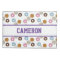 Cute Colourful Doughnuts with Custom Name