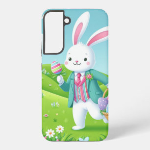 Cute, colourful Easter bunny Samsung Galaxy Case