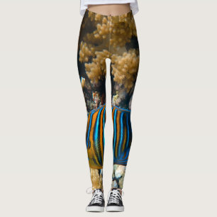 Cute Colourful Fish Leggings