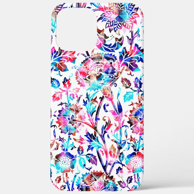 Cute colourful floral design Case-Mate iPhone case (Back)