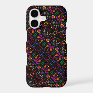 Cute colourful floral pattern 