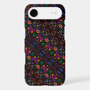 Cute colourful floral pattern
