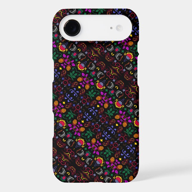 Cute colourful floral pattern  (Back)