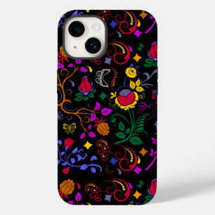 Cute colourful floral pattern  Case-Mate iPhone 14 case