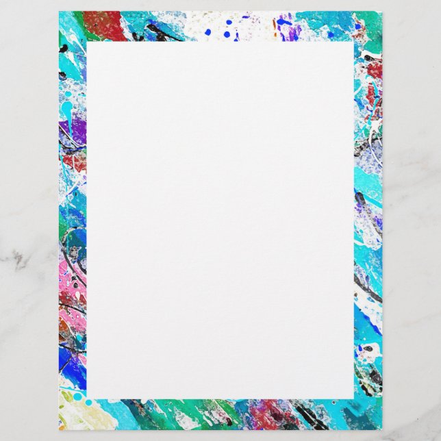 Cute colourful fresque painting (Front)