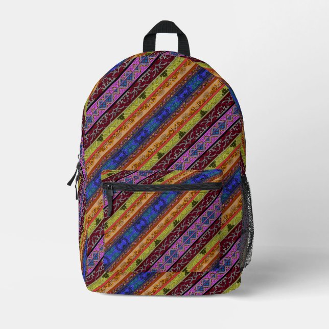 Cute colourful hand drawing  mug fanny pack (Front)