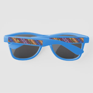 Cute colourful hand drawing sunglasses