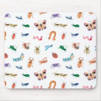 Cute Colourful Insect Pattern