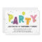 Cute Colourful  Invitation Postcard