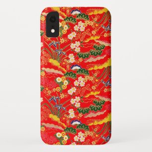 Cute colourful japanese floral patterns Case-Mate iPhone case