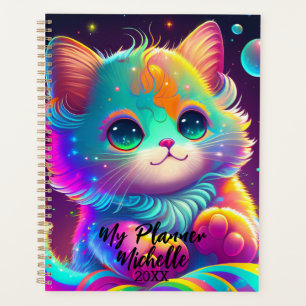 Cute Colourful Kitten Planner