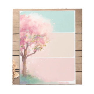 Cute Colourful Light pink Notepad