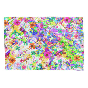 Cute colourful magic summer flowers Case-Mate iPho Pillowcase