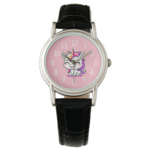 Cute Colourful Magical Happy Unicorn Artwork Watch