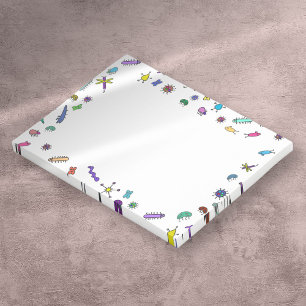 Cute Colourful Mini Bugs and Mini Beasts Post-it Notes