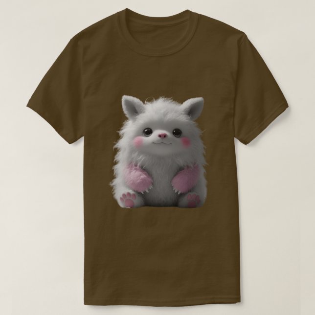 Cute Colourful Monster t shirt  (Design Front)
