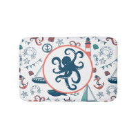 Cute Colourful Nautical & Matine Life Pattern