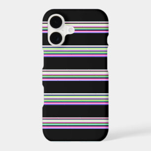 Cute colourful neon stripes