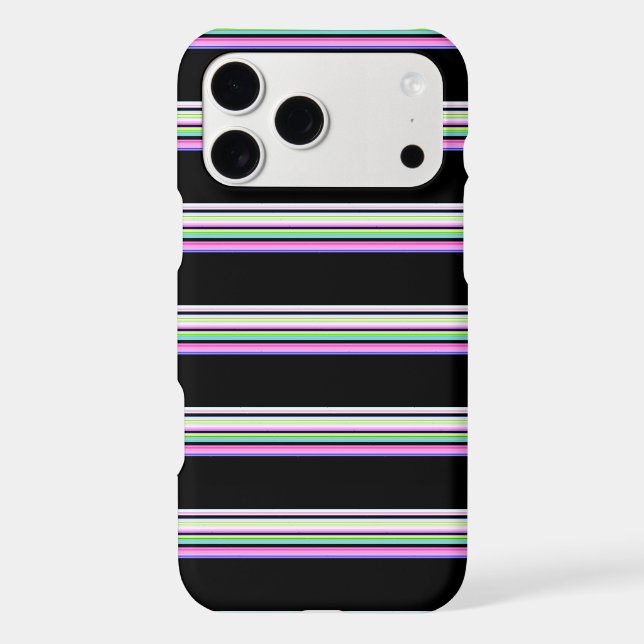 Cute colourful neon stripes (Back)
