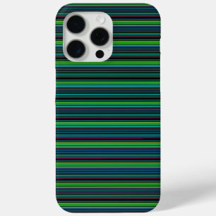 Cute colourful neon stripes iPhone 15 pro max case