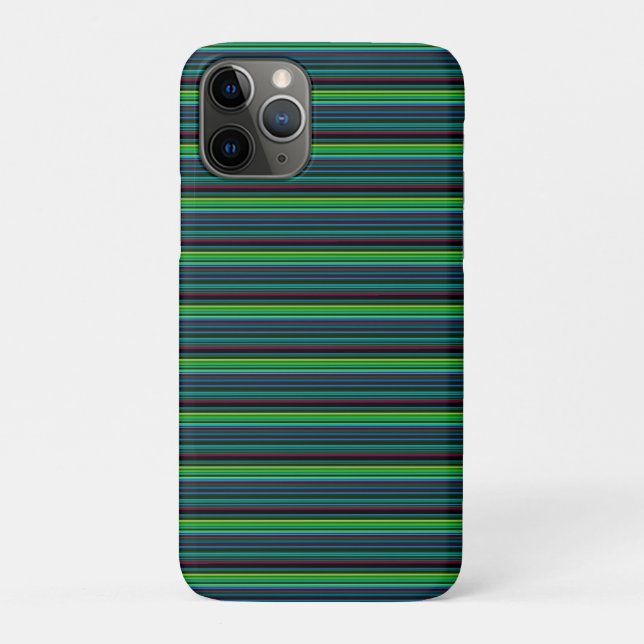 Cute colourful neon stripes Case-Mate iPhone case (Back)