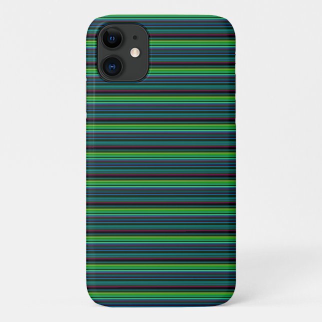 Cute colourful neon stripes Case-Mate iPhone case (Back)