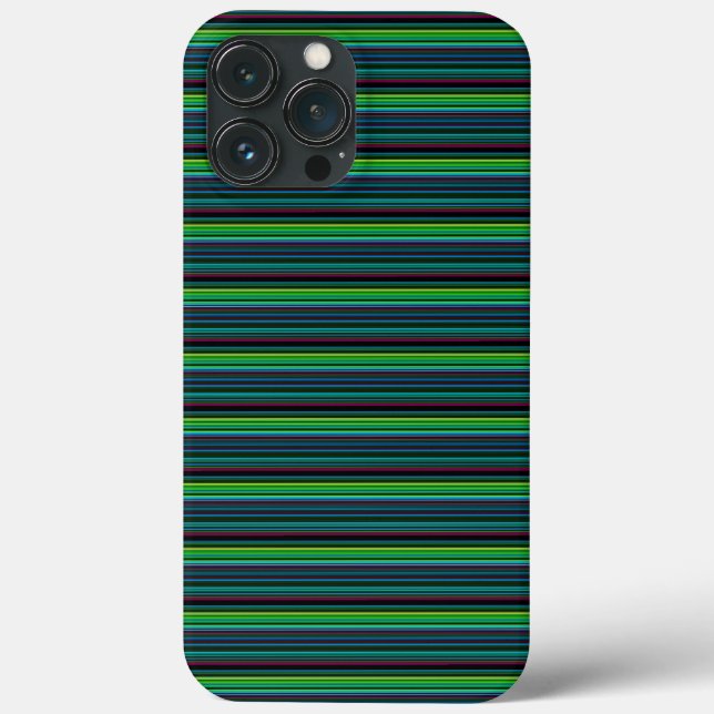 Cute colourful neon stripes Case-Mate iPhone case (Back)