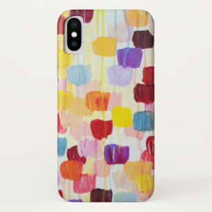 Cute colourful painting flowers Case-Mate iPhone case
