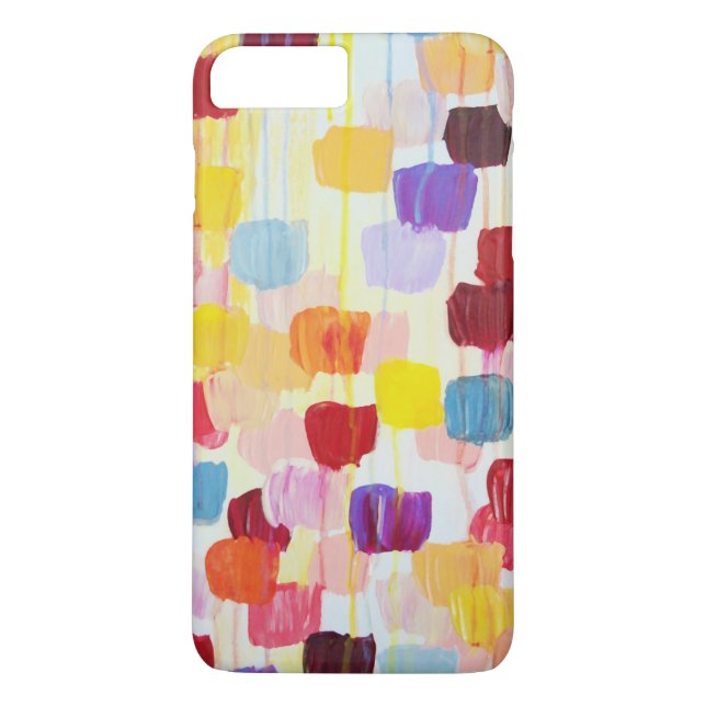 Cute colourful painting flowers Case-Mate iPhone case (Back)
