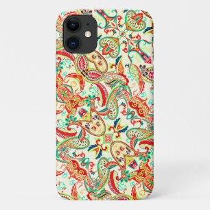 Cute colourful paisley pattern Case-Mate iPhone case